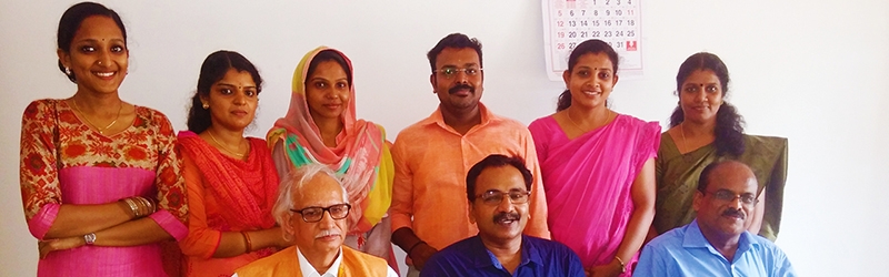 HOD,Faculties and Researchers with Contemporary Hindi Writer Arun Kamal