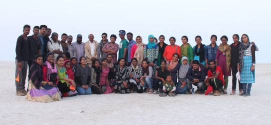 Exploration Team at Great Rann of Kachchh