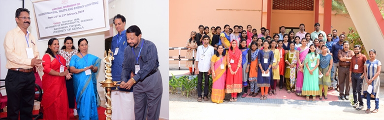 National Workshop on Environmental, Waste and Energy Auditing held on 21st to 23rd February, 2018