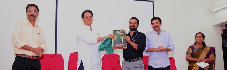 Releasing of Environmental Sciences first Newsletter "Bhoomika"